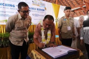 Peluncuran program Sekolah Keren yang digagas Disdikbud Kuningan.